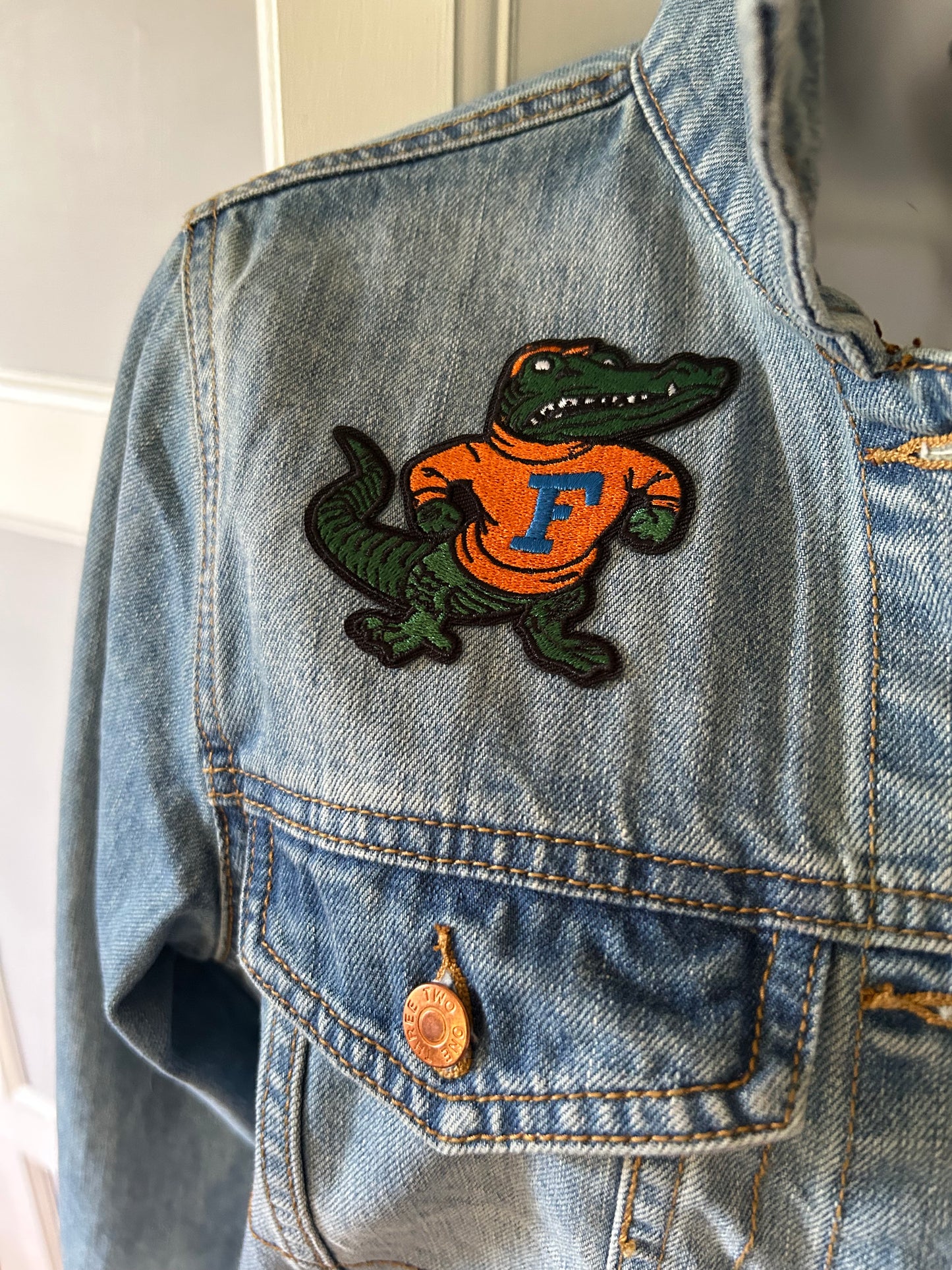 University of Florida jacket with the Gator
