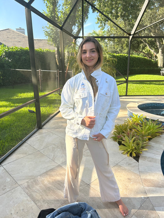 Up-cycled32 - Paris Inspired jacket L