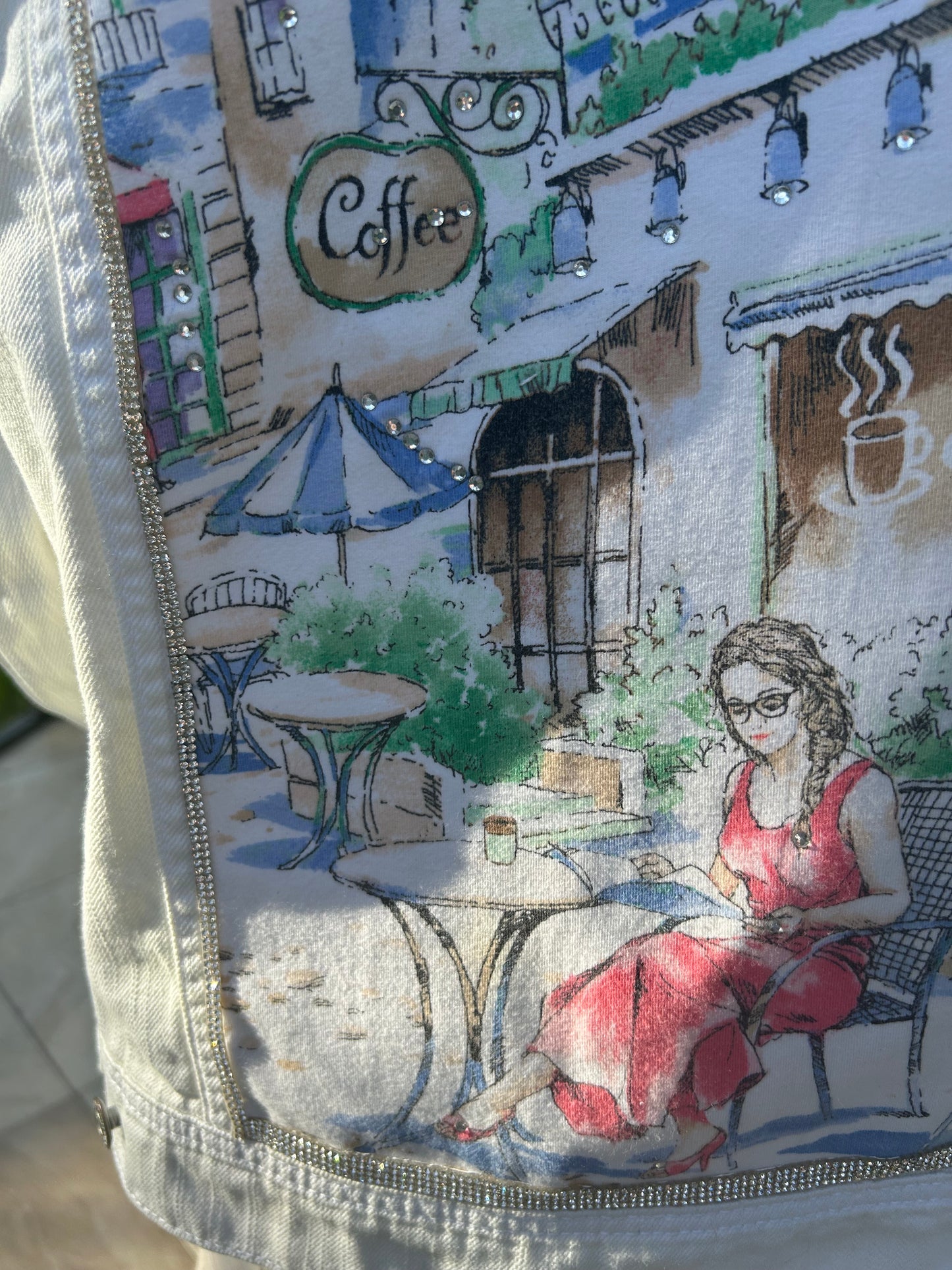 Up-cycled32 - Paris Inspired jacket L