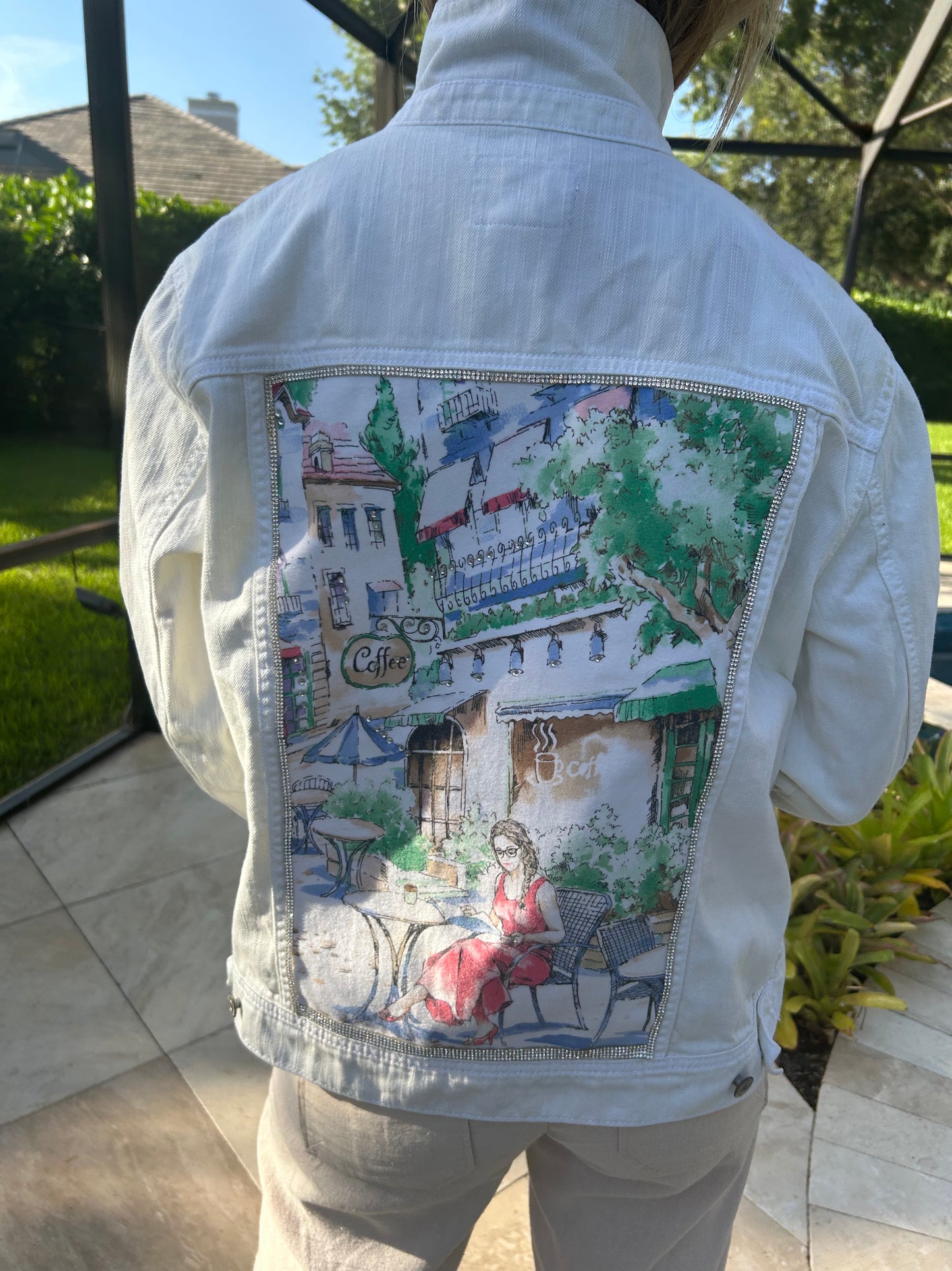 Up-cycled32 - Paris Inspired jacket L