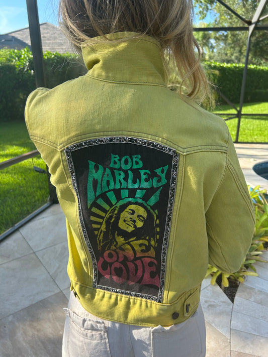 Bob Marley Denim Jacket