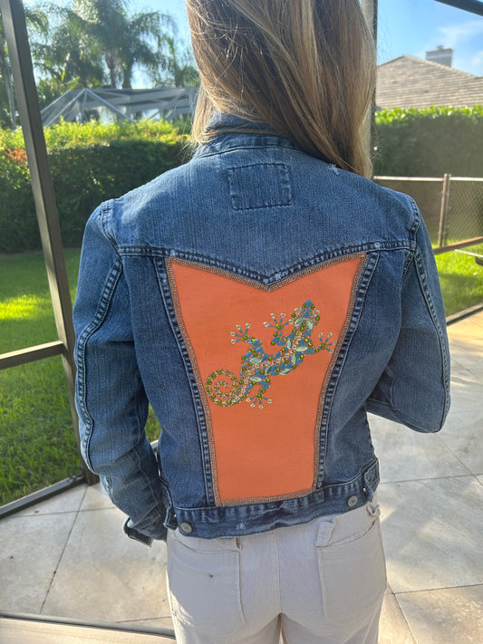 Cute Lizard jacket