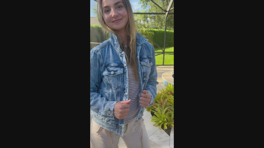 Ed Hardy inspired Vintage Denim Jacket