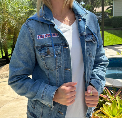 Florida Gators Hooded Denim Jacket