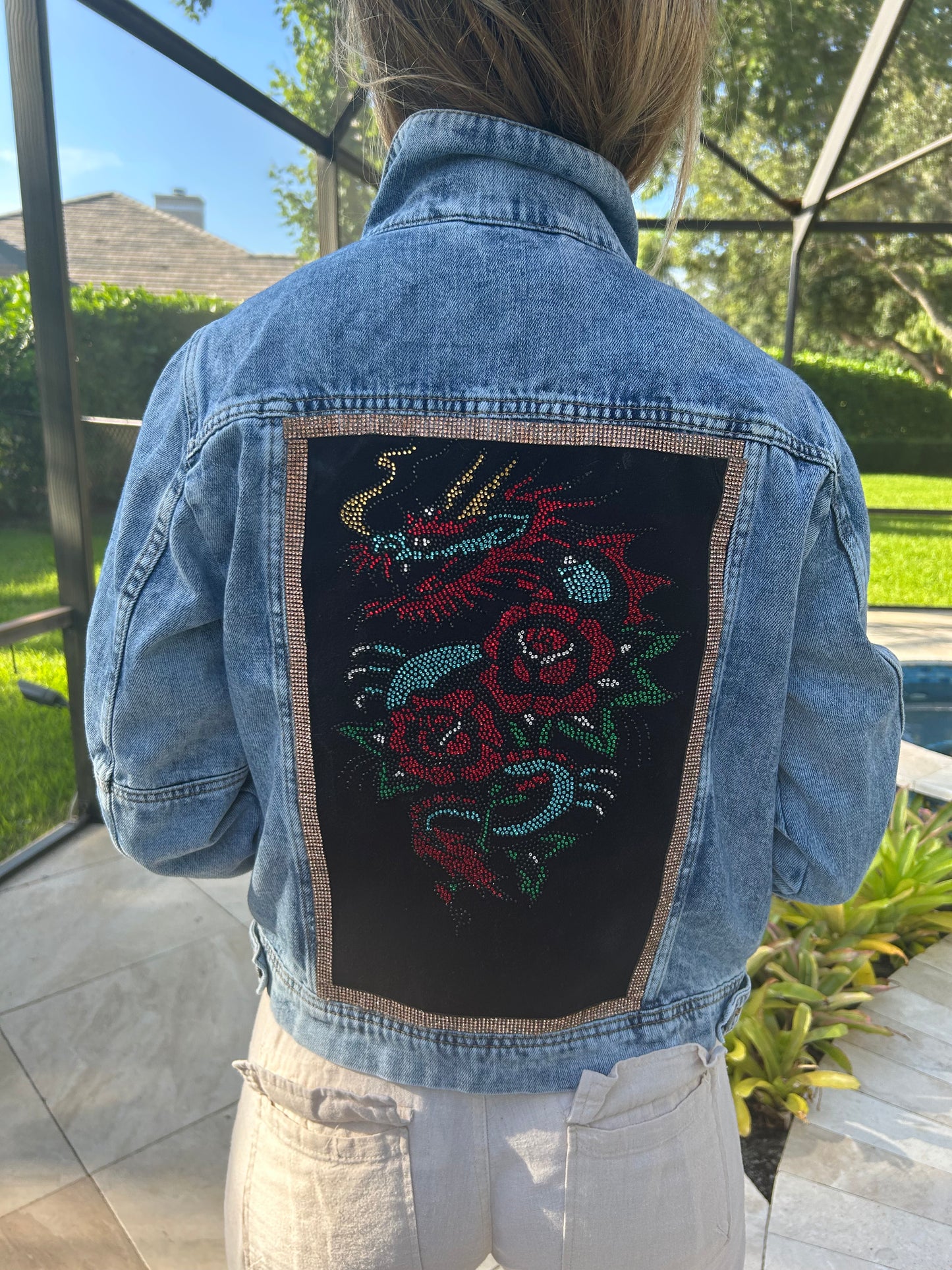 Ed Hardy inspired Vintage Denim Jacket