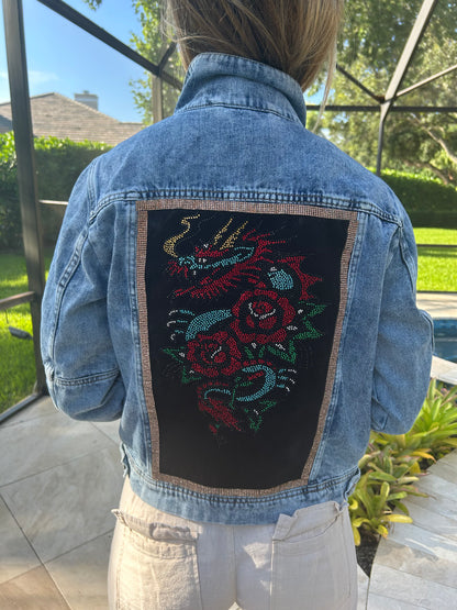 Ed Hardy inspired Vintage Denim Jacket