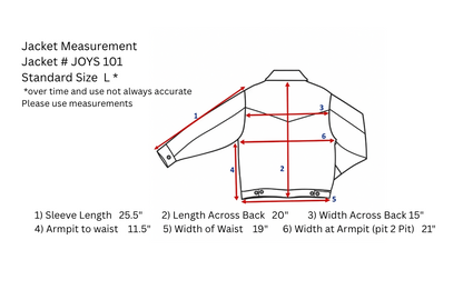Yellowstone Train Station Denim Jacket