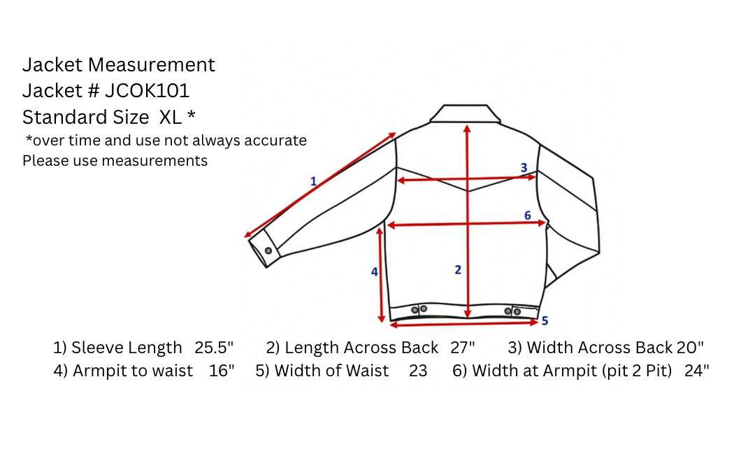 University of Oklahoma Sooners Denim Jacket
