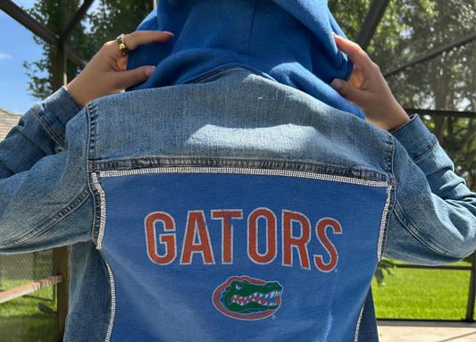 Florida Gators Hooded Denim Jacket